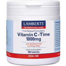 Vitaminen en Supplementen Lamberts Vitamin C Time Release 1000mg