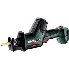 Metabo Reciprozagen Metabo SSE 18 LTX BL Compact Accu-reciprozaag 602366840 Zonder accu, Incl. koffer 18 V