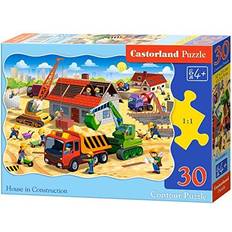 Castorland Puzzles Castorland House in Construction 30 Pieces