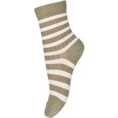 mp Denmark Eli Striped Socks - Safari Green (77194-3009)