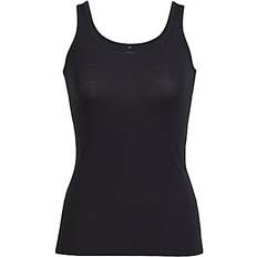 Slim-fit - XL Tanktops Icebreaker Women's Merino Siren Tank Top - Black