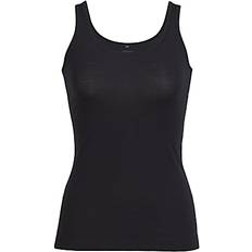 Women's Merino Siren Tank Top - Black