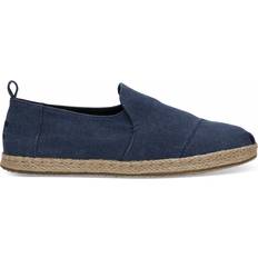 Toms Navy Washed Canvas Mn Dalr Esp Male - Turquesa/Azul