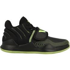 Kunstleder - Unisex Basketballschuhe Adidas Pro Spark 2.0 - Core Black/Signal Green/Co