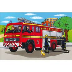 Golvpussel Fire Truck 20 Bitar