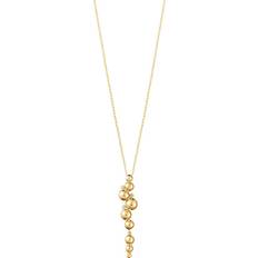 Georg Jensen Halskæder Georg Jensen Moonlight Grapes Necklace - Gold/Diamonds