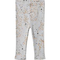 Baby Paula Leggings - Ocean Grey AOP Mini Splash Blue (523-391-816)