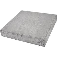 Grå slät platta Benders 2122007B 350x350x120mm