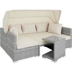 tectake San Marino Conjunto de Sala de Exterior