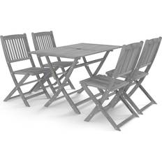 Rettangolare Set da pranzo per patio vidaXL 3057870 Set da pranzo per patio, 1 Tavolo incluso 4 Sedie