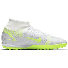 Nike Mercurial Superfly 8 Academy TF 'Metallic Silver Volt' - White Men's