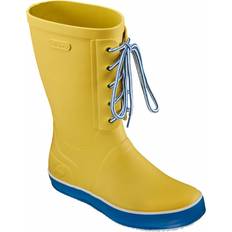 Con cordones - Mujer Botas de agua Viking Retro Logg Yellow Female