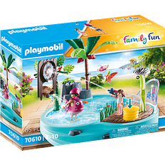 Playmobil pool Playmobil Small Pool with Water Sprayer 70610