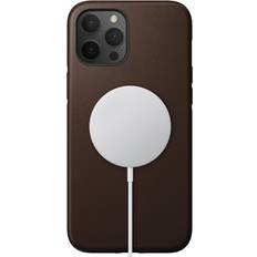 Nomad modern case magsafe rustic brown leather iphone 12 pro max