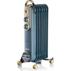 Sì Termosifoni ad Olio Ariete Vintage 7 Elementi Potenza 1500W Celeste