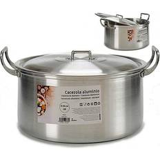 Aluminium Andere Potjes BigBuy Home Aluminium with lid 10 L 32 cm