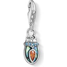 Pearl Charms & Pendants Thomas Sabo Beetle Charm Pendant - Silver/Multicolour