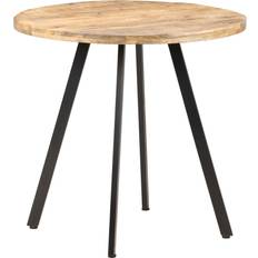 vidaXL 320485 Brown Table à manger 80cm