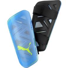 Grey Shin Guards Puma Ultra Light Strap