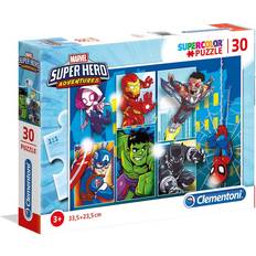 Super hero marvel Barnskor Clementoni Supercolor Marvel Super Hero Adventures 30 Bitar
