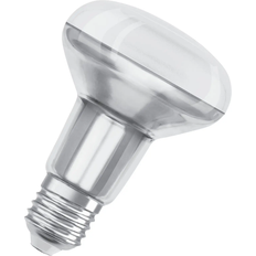 LEDVANCE OSRAM LED riflettore E27 R80 9,1W bianco caldo 36