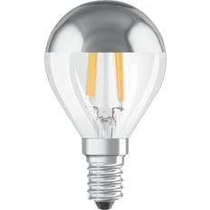 LEDVANCE OSRAM LED-lamppu E14 Mirror CLP kulta 4W 2700K 2W