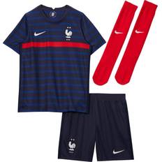 Nike FFF France Home Jersey Kit 2020 Youth