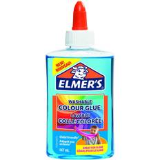 Elmers Washable Colour Glue Blue 147ml