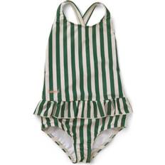 Liewood Amara Swimsuit - Stripe Garden Green/Sandy (LW14115-7388)