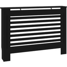 Black Radiator Covers vidaXL 288183 81x1120mm