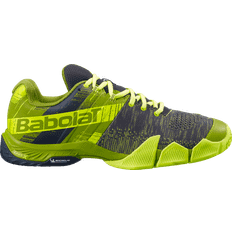 Geel - Man Sportschoenen voor racketsport Babolat Movea Training Schoenen - Green/Grey