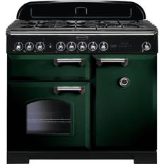 Cookers Rangemaster Classic Deluxe CDL100DFFRG/C 100cm Dual Fuel Green