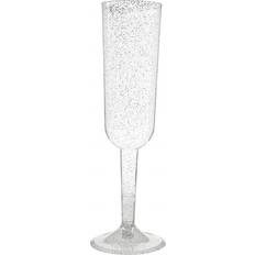 Silver Champagne Glasses Unique Party - Champagne Glass 20.7cl 4pcs