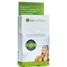 BeconfiDent Teeth Whitening Strips 10-pack