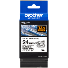 Brother tze tape Brother P-Touch Labelling Tape Black on White