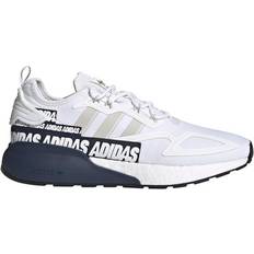 Adidas ZX 2K Boost Bold Logo Graphic - White Navy Men's