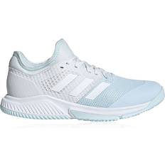 Squash Ketchersportsko adidas Court Team Bounce W - Sky Tint/Cloud White/Signal Orange