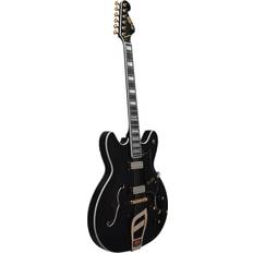 Hagström '67 Viking II Electric Guitar, Black Gloss