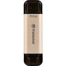 Transcend 512GB JetFlash 930C 2-In-1 USB3.2 Flash Drive