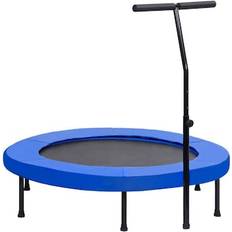 vidaXL Fitness Trampoline with Handle & Safety Cushion 122cm