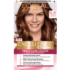 L'Oréal Paris Permanente Haarverven L'Oréal Paris Excellence Crème #6.41 Natural Hazelnut