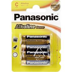 Panasonic Batterier - Original Batterier & Opladere Panasonic Alkaline Power C 2-pack