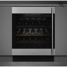 59.0 cm Wine Coolers Smeg CVI338LX3 Silver, Black