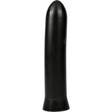 TPR Dildi All Black Bolzen Dildo gro 22 x 5 cm