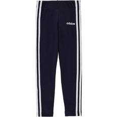 Raidallinen Housut Adidas Essentials 3-Stripes Leggings - Legend Ink/White