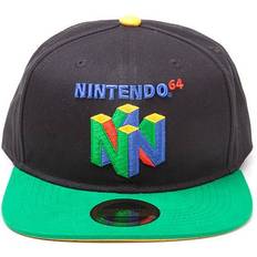 Nintendo N64 Logo Snapback Caps - Multicolor