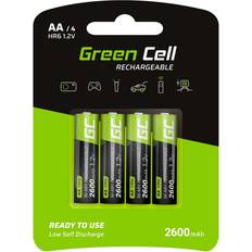 Green Cell Batterijen Batterijen en Opladers Green Cell HR6 battery 4 x AA type NiMH