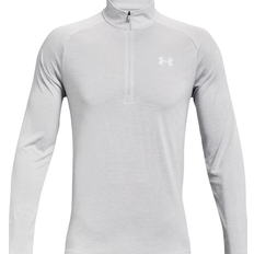 Golf - Hombre Tops Under Armour Men's UA Tech ½ Zip Long Sleeve Top - Halo Gray/White