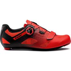 Red Cycling Shoes Northwave Storm Carbon - Red/Black