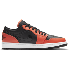 Nike Air Jordan 1 Low SE Black Turf Orange Men's